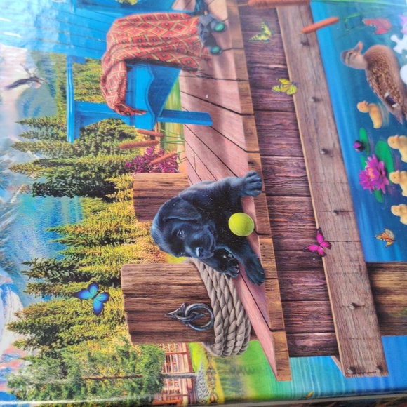 SEALED AND NEW 1000 PIECE PUZZLE WEEKEND RETREAT - Picture 2 of 4